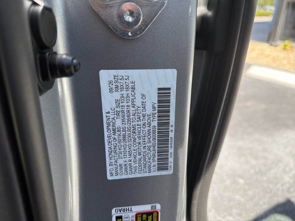 New 2027 Honda Odyssey EX-L image 41