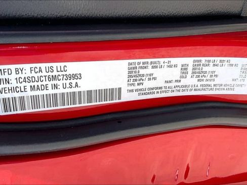Used 2021 Dodge Durango R/T w/ Tow 'N Go Package AWD/4WD image 33