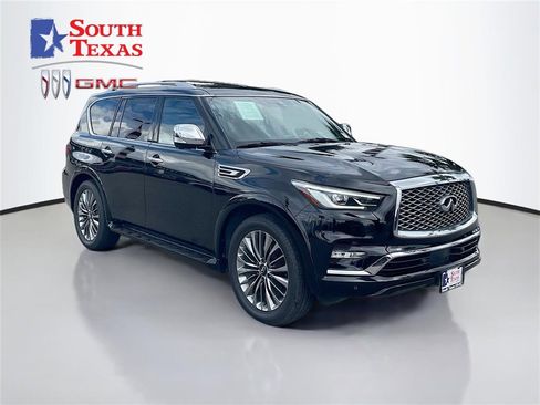 Used 2021 INFINITI QX80 Sensory w/ All-Season Package image 1