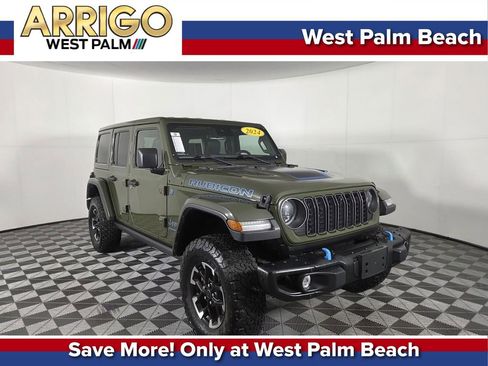 Certified 2024 Jeep Wrangler Unlimited Rubicon 4xe AWD/4WD image 1