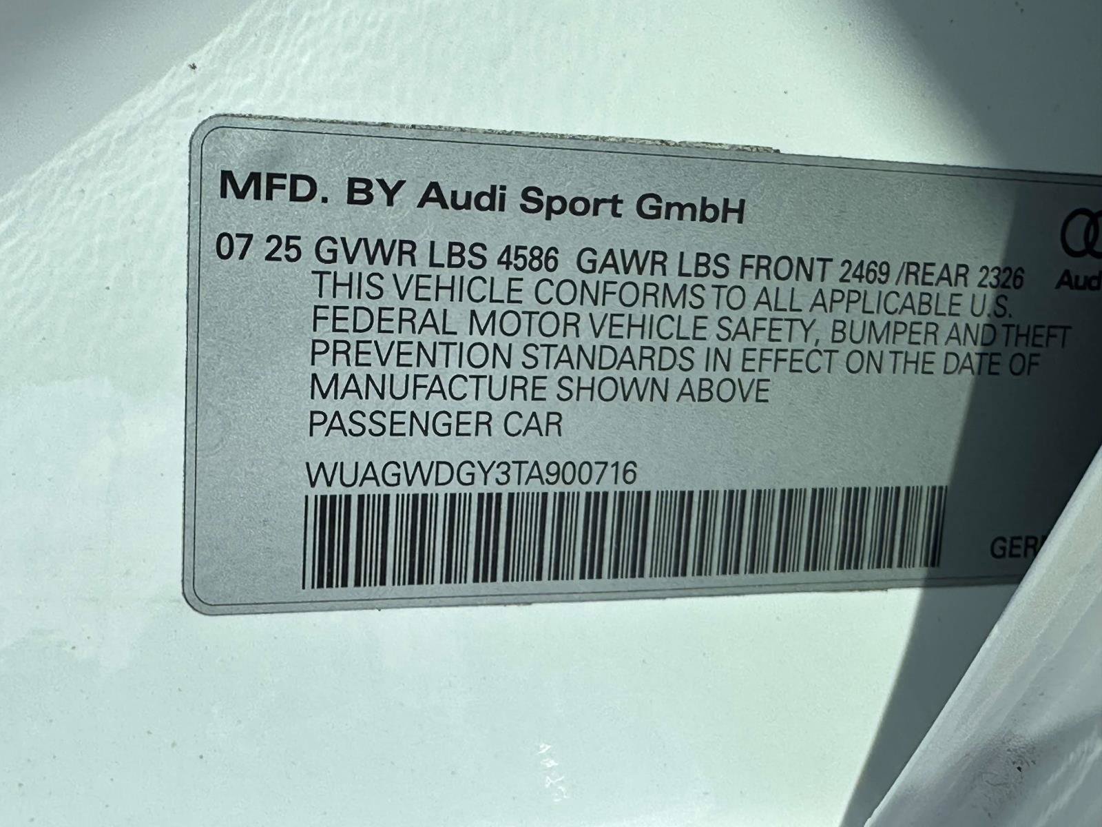 Used 2026 Audi RS 3 AWD/4WD image 29