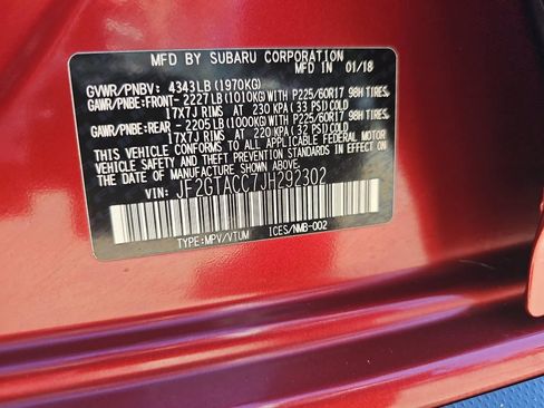 Used 2018 Subaru Crosstrek 2.0i Premium w/ Moonroof Package AWD/4WD image 41