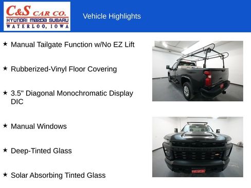 Used 2020 Chevrolet Silverado 2500 W/T w/ WT Convenience Package image 32