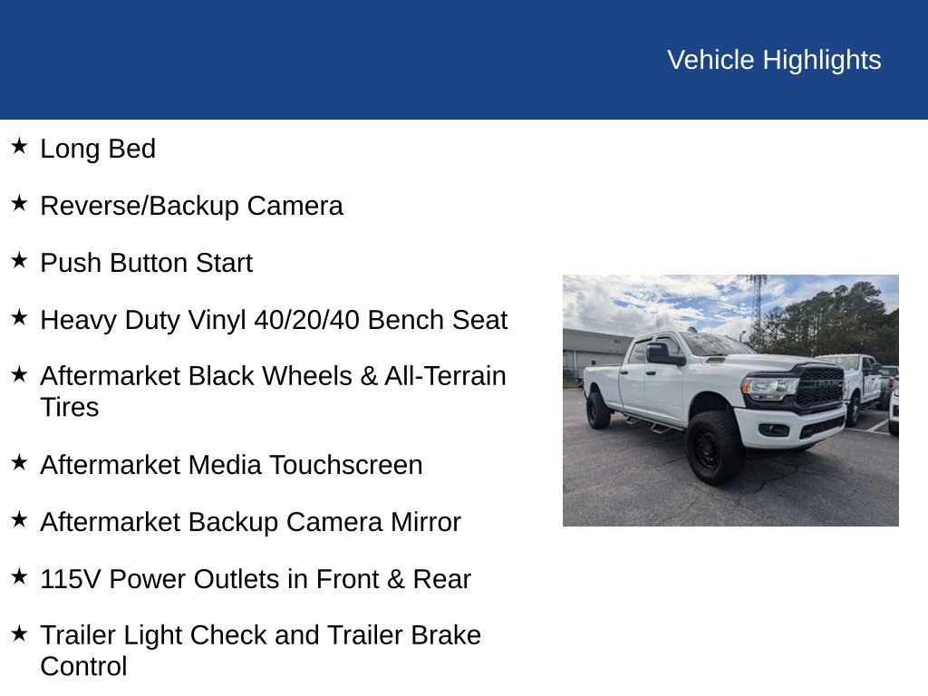 Used 2023 RAM 2500 Tradesman w/ Chrome Appearance Group AWD/4WD image 31