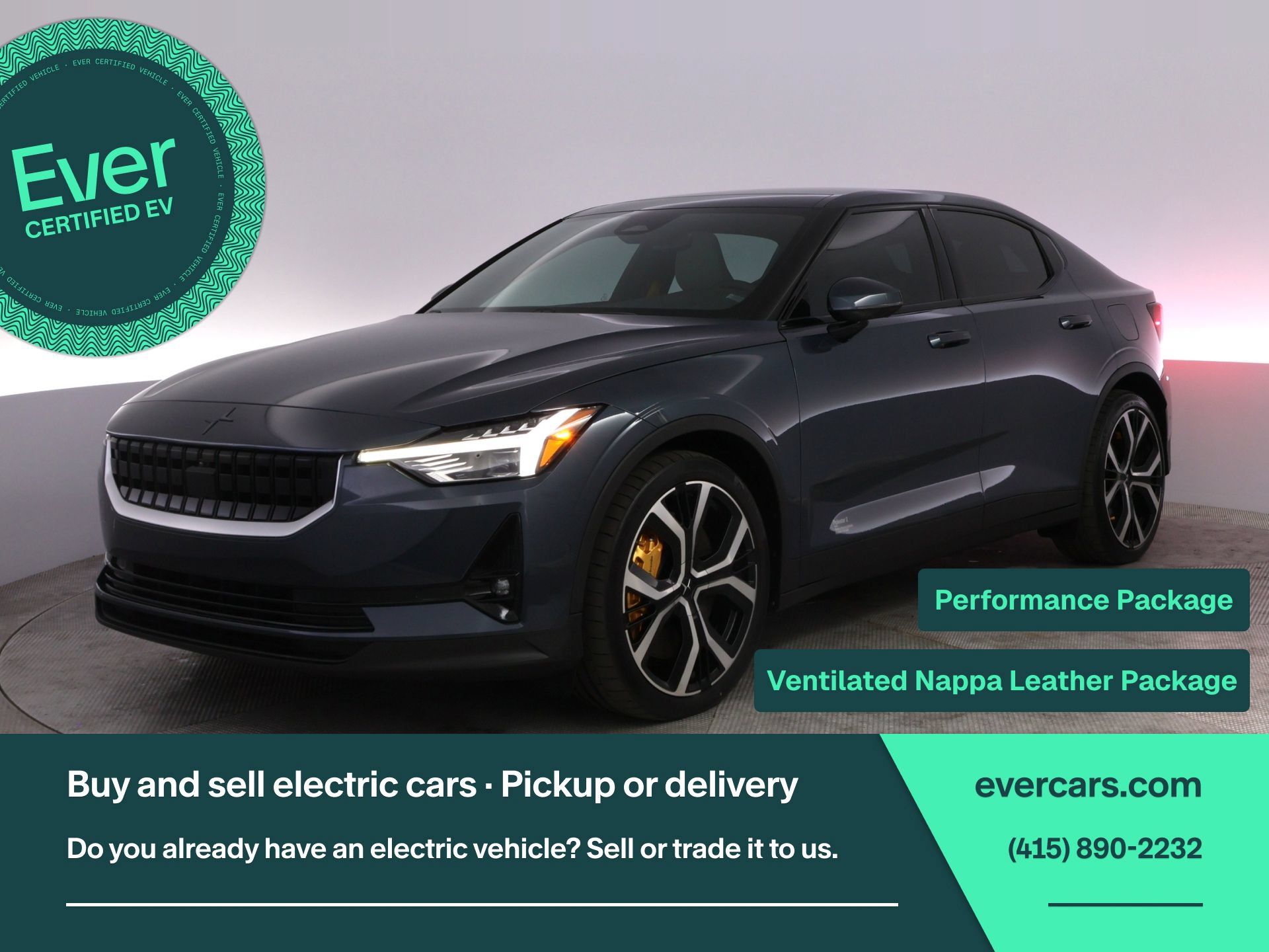 Used 2023 Polestar Polestar 2 w/ Pilot Pack AWD/4WD image 1