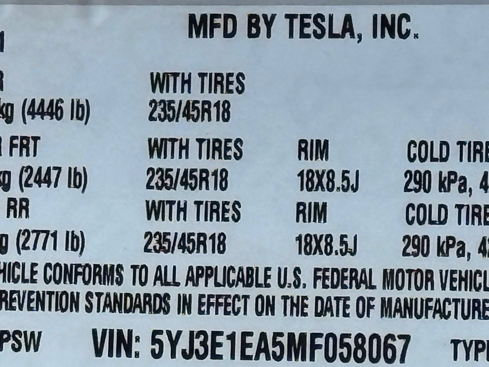 Used 2021 Tesla Model 3 Standard Range Plus RWD image 49