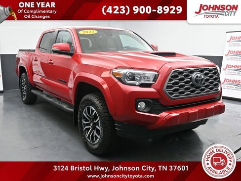 Used 2023 Toyota Tacoma TRD Sport w/ Black Out Package (TMS) image 1