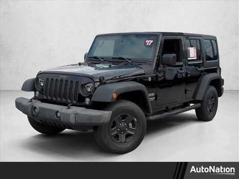 Used 2017 Jeep Wrangler Unlimited Sport image 1