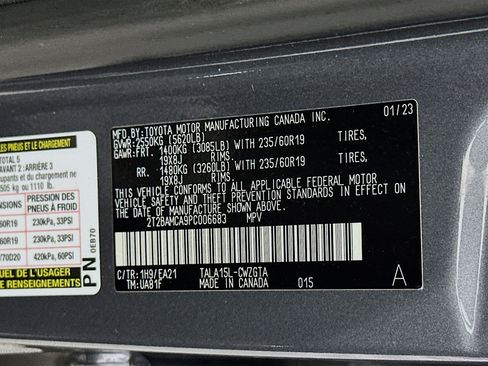Used 2023 Lexus RX 350 Premium w/ Cold Area Package AWD/4WD image 12