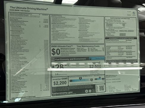 New 2026 BMW 740i image 29