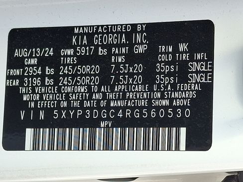 Used 2024 Kia Telluride EX X-Line AWD/4WD image 28