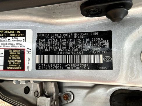 Used 2015 Toyota Avalon XLE Touring image 16