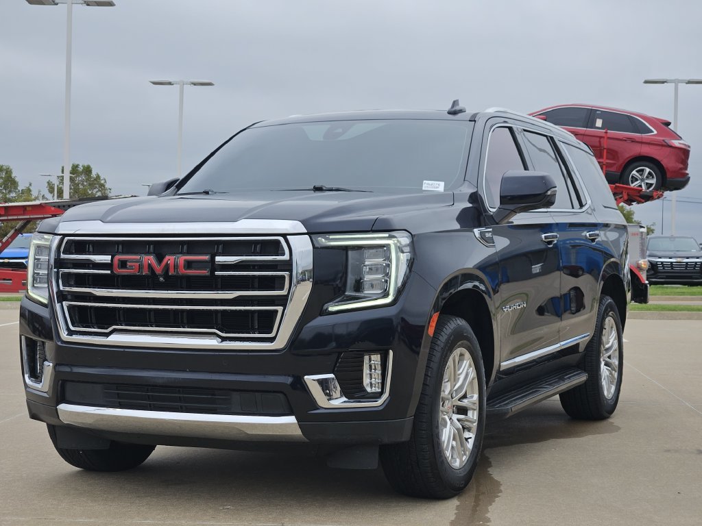 Used 2021 GMC Yukon SLT w/ SLT Premium Package RWD image 3