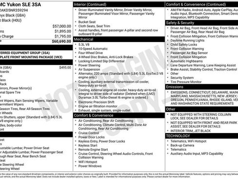 Used 2022 GMC Yukon SLE image 39