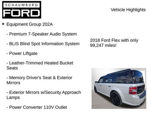 Used 2018 Ford Flex SEL w/ Equipment Group 202A image 8