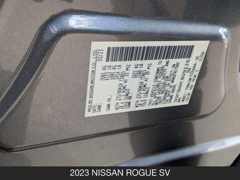 Certified 2023 Nissan Rogue SV w/ SV Premium B Package FWD image 26