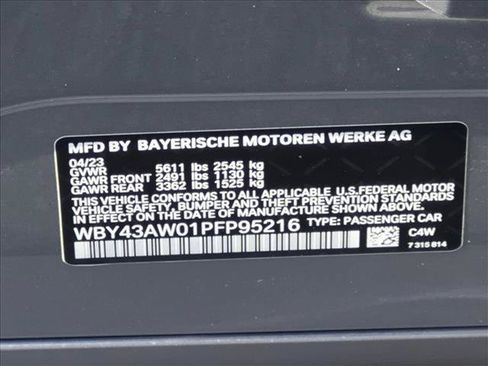 Certified 2023 BMW i4 eDrive35 w/ Premium Package RWD image 24