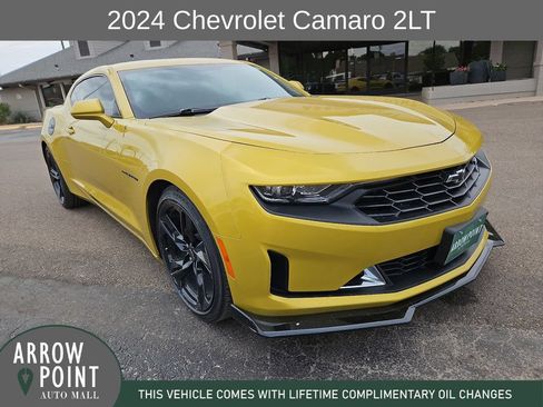 Used 2024 Chevrolet Camaro LT w/ RS Package RWD image 2