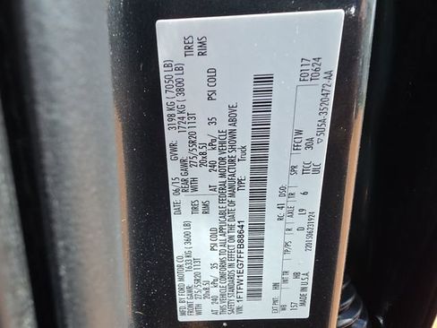 Used 2015 Ford F150 Lariat w/ Equipment Group 502A Luxury AWD/4WD image 18