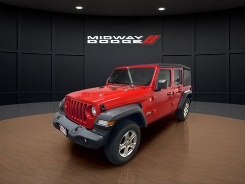 Used 2021 Jeep Wrangler Unlimited Sport image 4