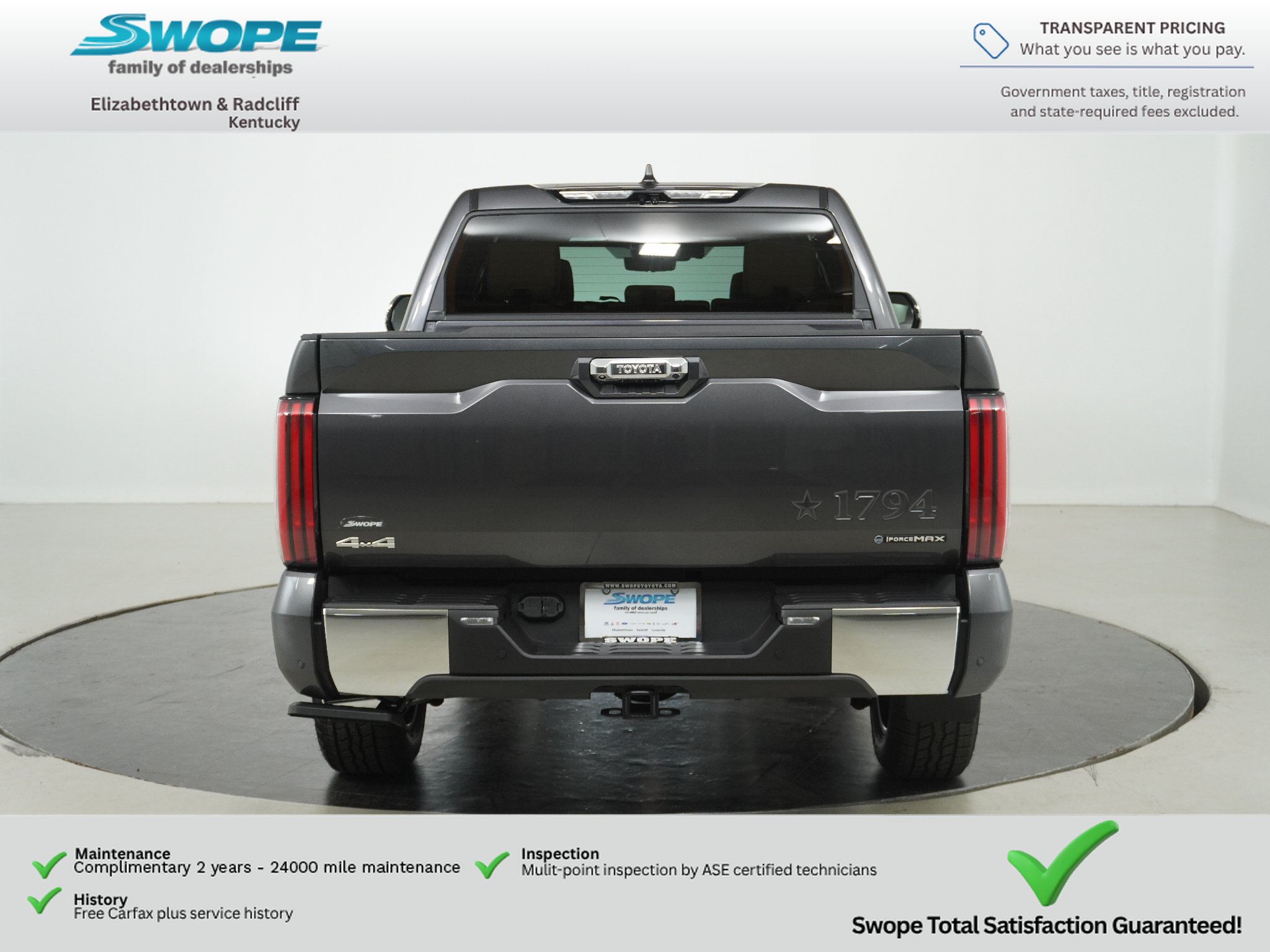 New 2026 Toyota Tundra 1794 Edition AWD/4WD image 4