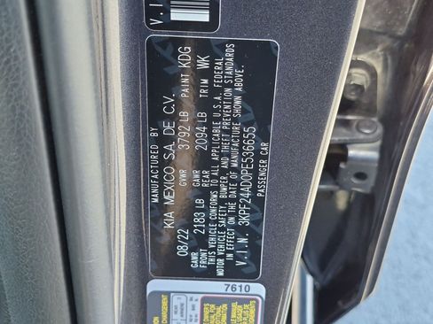 Used 2023 Kia Forte LXS FWD image 33