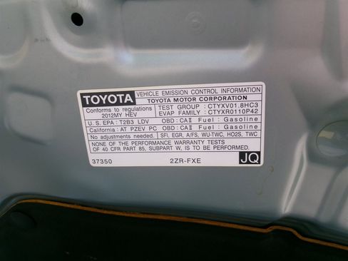 Used 2012 Toyota Prius Two image 50