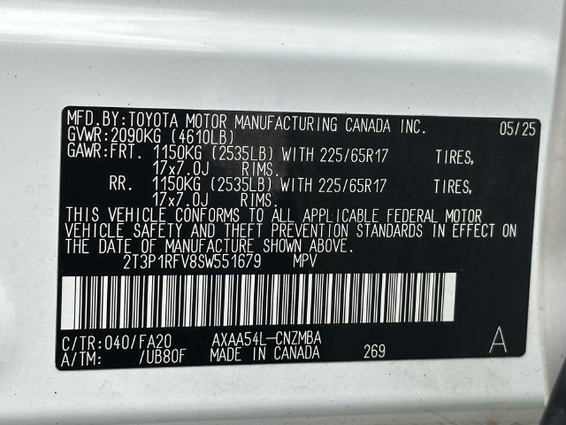 Certified 2025 Toyota RAV4 XLE AWD/4WD image 32
