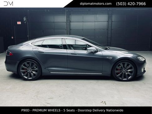 Used 2016 Tesla Model S P100D AWD/4WD image 8