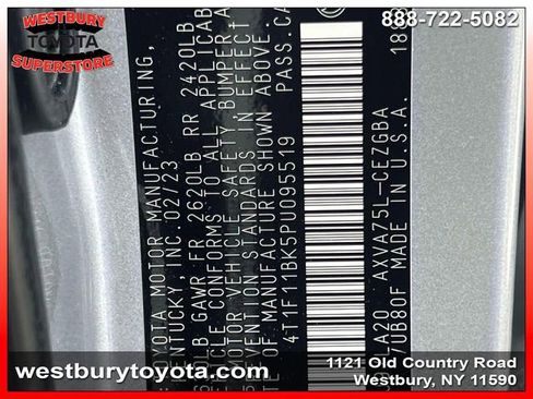 Used 2023 Toyota Camry XLE w/ Navigation Package image 22