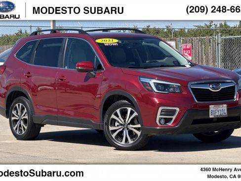 Used 2021 Subaru Forester Limited w/ Popular Package #3 AWD/4WD image 1