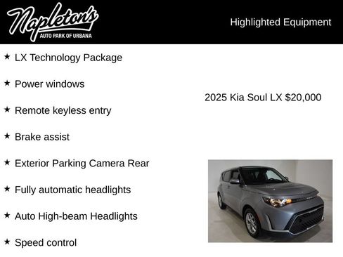 Used 2025 Kia Soul LX w/ LX Technology Package FWD image 15