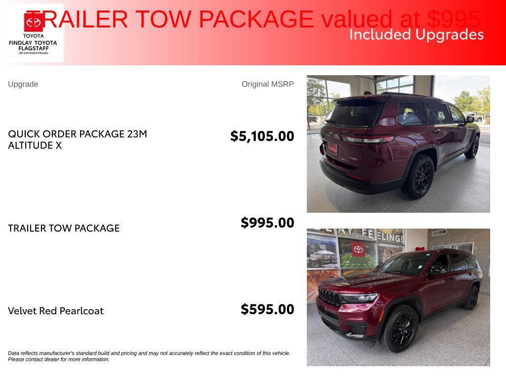 Used 2024 Jeep Grand Cherokee L Altitude AWD/4WD image 7
