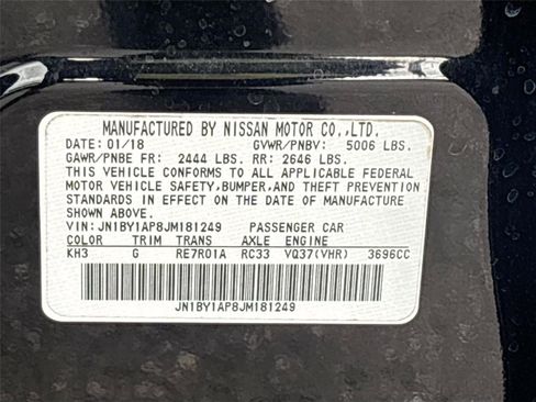 Used 2018 INFINITI Q70 Luxe image 34