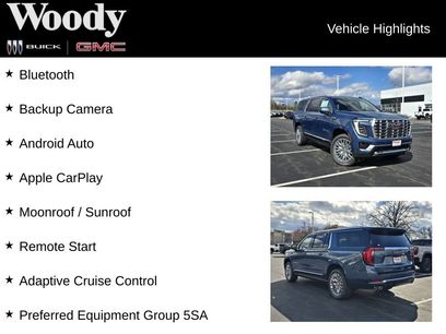 New 2026 GMC Yukon XL Denali w/ Sun & Power Step Package