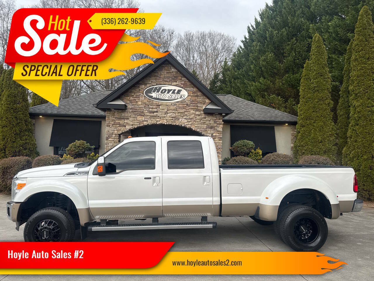 Used 2012 Ford F450 Lariat w/ Lariat Ultimate Pkg AWD/4WD image 3