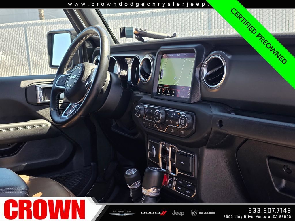 Certified 2021 Jeep Gladiator Rubicon AWD/4WD image 16