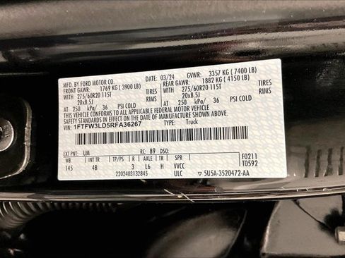 Used 2024 Ford F150 XLT w/ Equipment Group 303A High AWD/4WD image 44