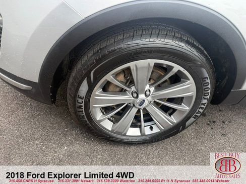 Used 2018 Ford Explorer Limited AWD/4WD image 9