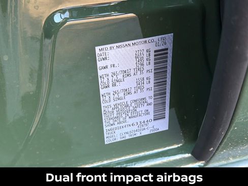 New 2026 Nissan Frontier PRO-4X image 33