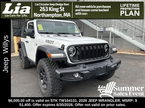 New 2026 Jeep Wrangler Sport AWD/4WD image 1