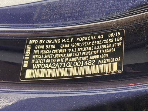 Used 2016 Porsche Panamera Edition image 21