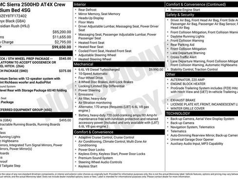 New 2026 GMC Sierra 2500 AT4X image 7