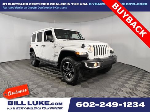 Used 2023 Jeep Wrangler Sahara w/ Cold Weather Group image 1