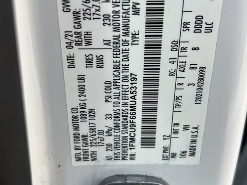 Used 2021 Ford Escape S image 29