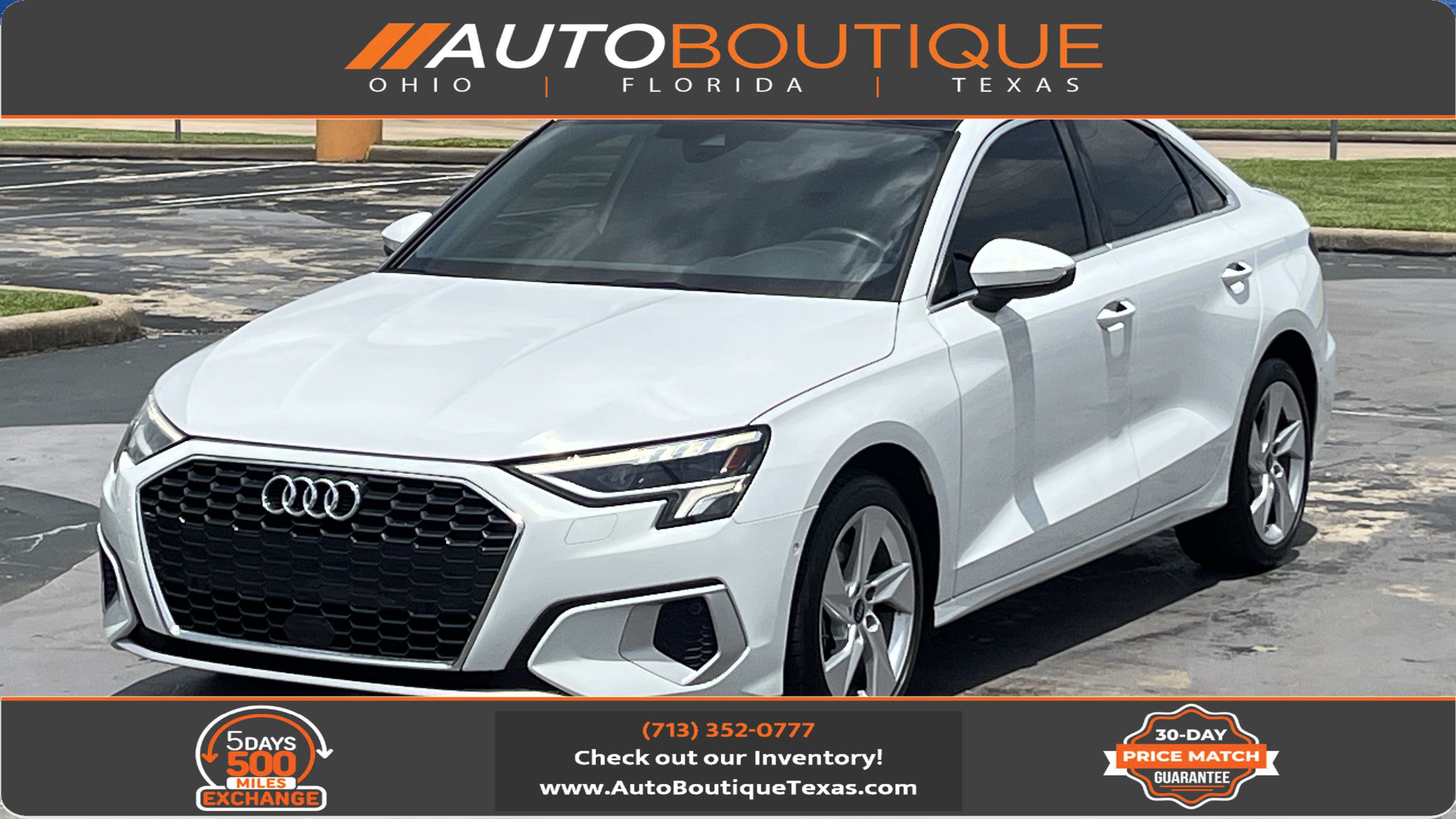 Used 2023 Audi A3 2.0T Premium Plus w/ Premium Plus Package FWD image 1
