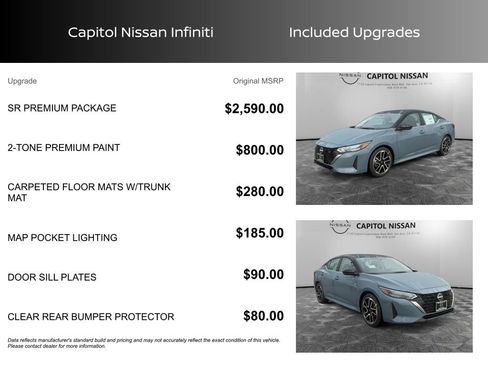Certified 2025 Nissan Sentra SR w/ SR Premium Package image 9