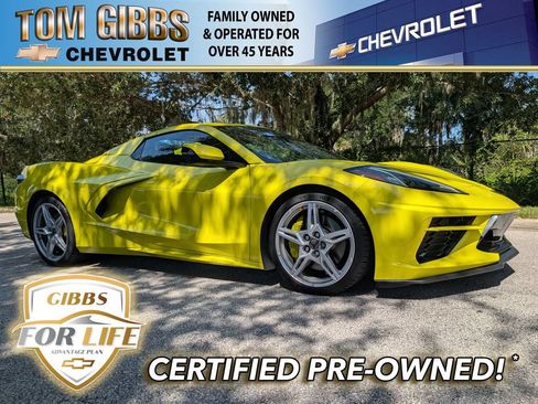 Used 2022 Chevrolet Corvette Stingray Preferred Conv w/ Z51 Performance Package RWD image 1