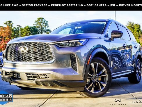 Certified 2025 INFINITI QX60 Luxe w/ Vision Package image 1