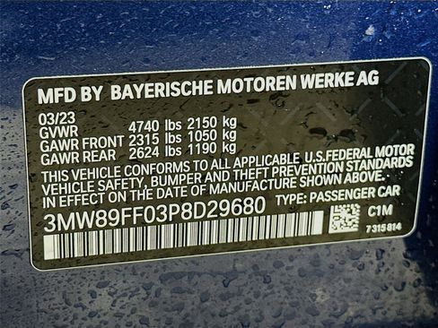 Certified 2023 BMW 330i xDrive 330i xDrive w/ Driving Assistance Package image 33